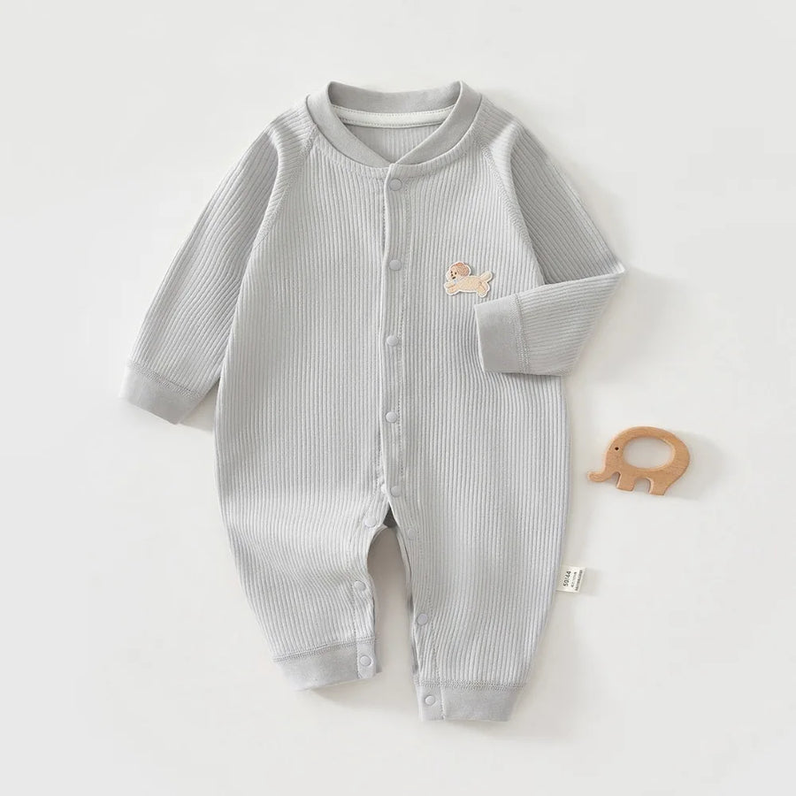Solid Knit Romper, product view 4