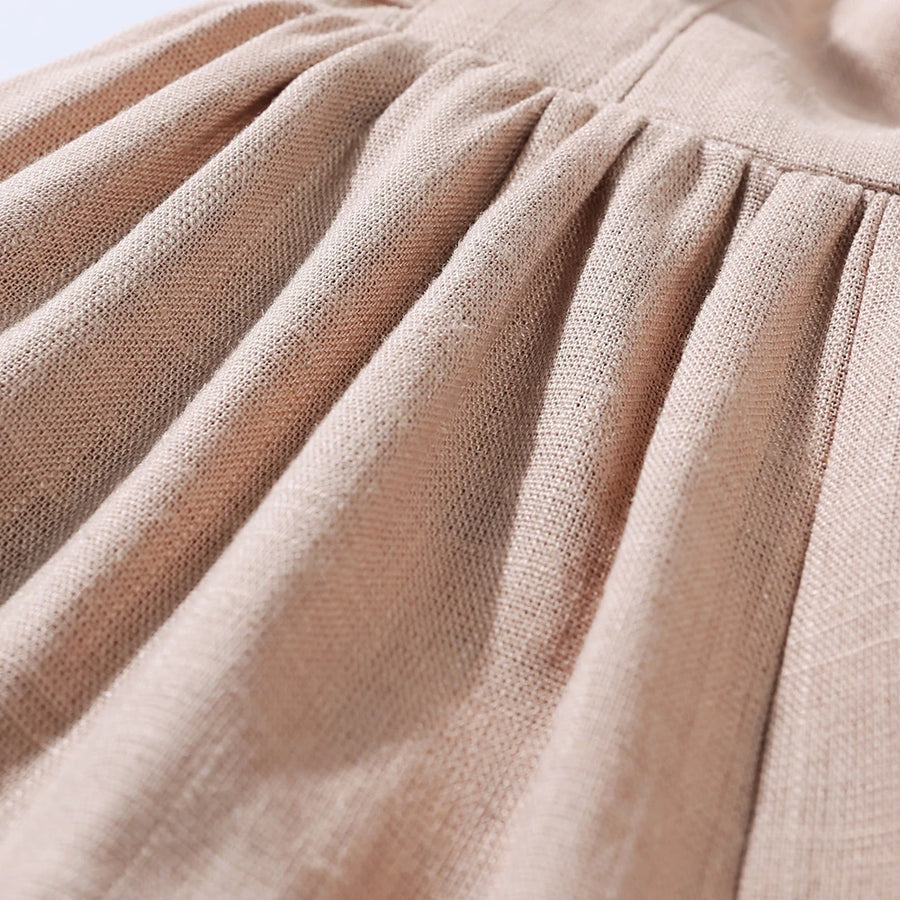 Camille Flutter Romper - Pink, product view 6