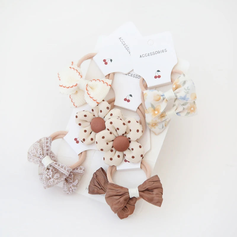 Petite Camille Plaid Hair Accessory Set