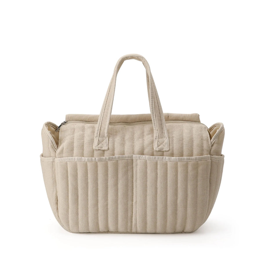 Waterproof Multi-Functional Diaper Bag in Beige