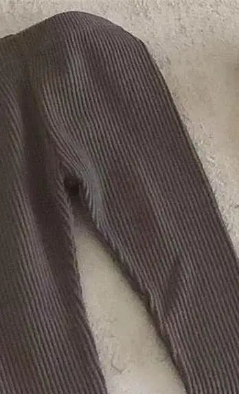 Cotton Ribbed Baby Pants