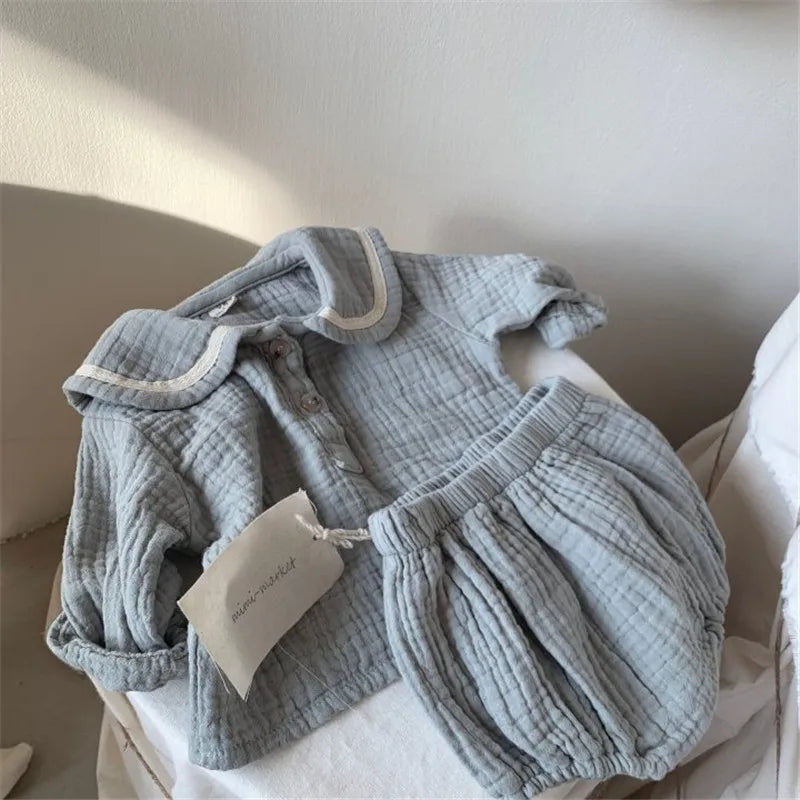 Harbor Day Cotton Bloomer Set