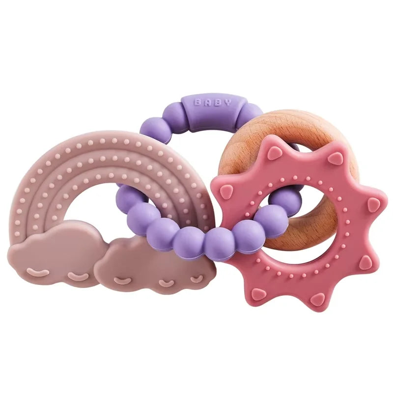 Silicone Planet Teether Bracelet, product view 23