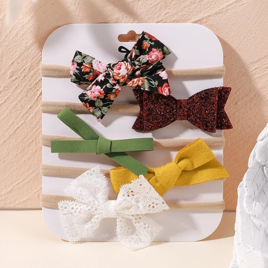 Floral Lace Bow Headband, product view 10