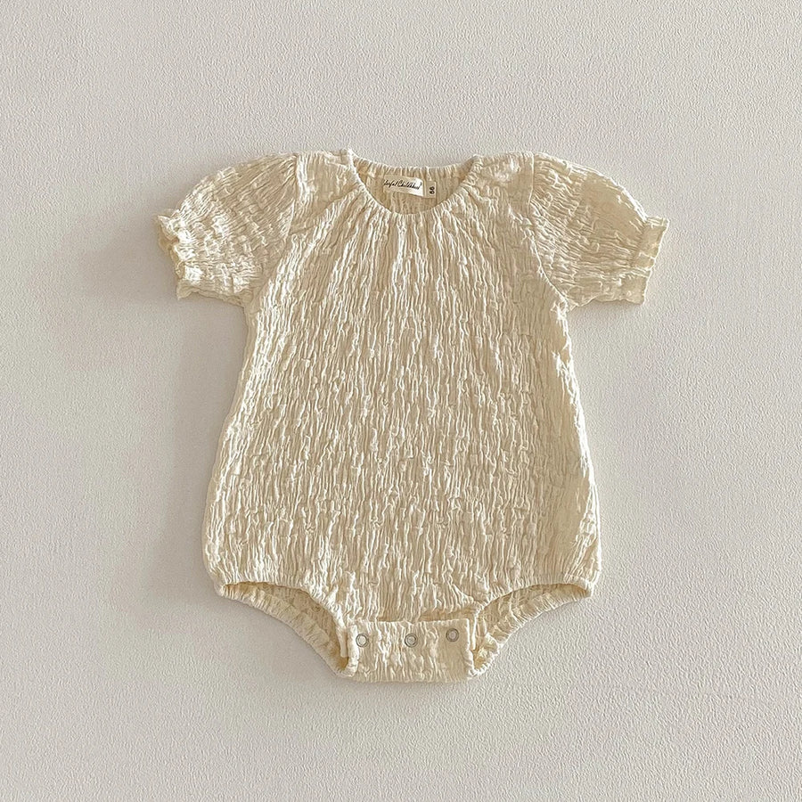 Wrinkle Puff Sleeve Bodysuit, product view 6