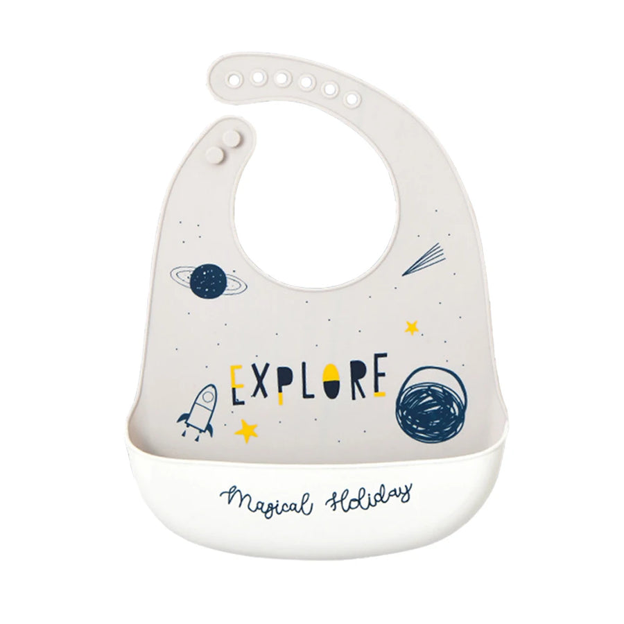 Cartoon Silicone Waterproof Baby Bib, product view 10