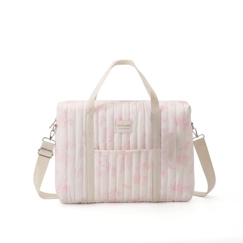 Floral Print Mommy Tote Bag, product view 8