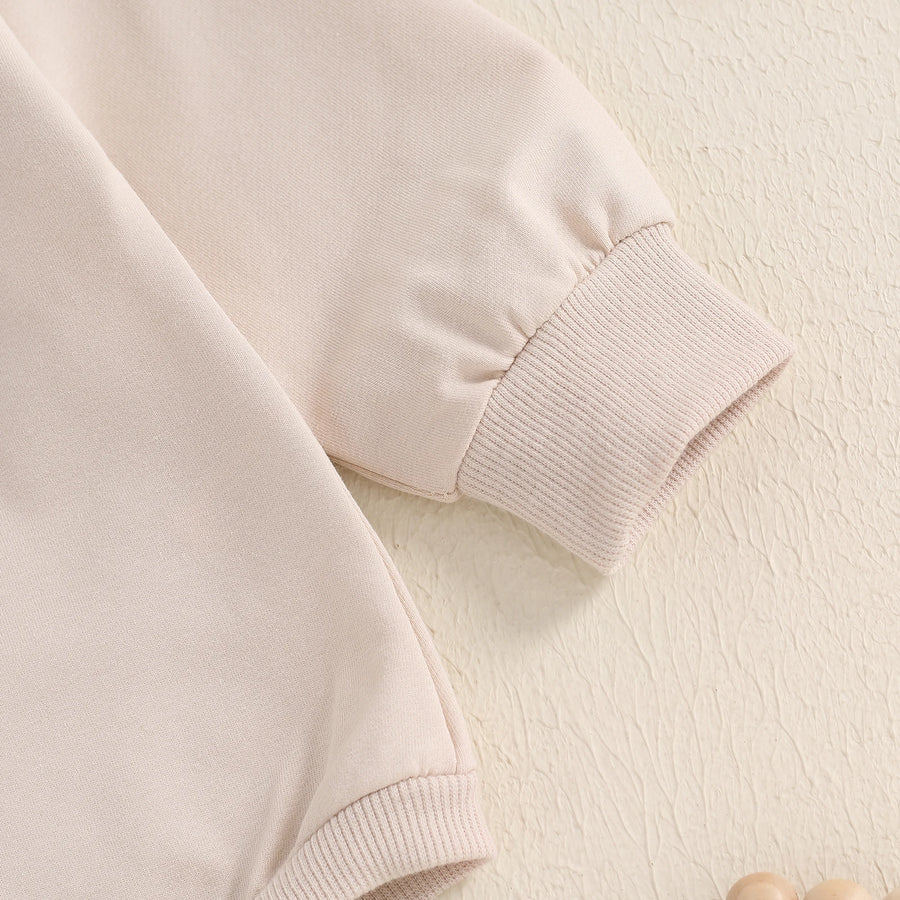 Little Bean Embroidery Romper, product view 6