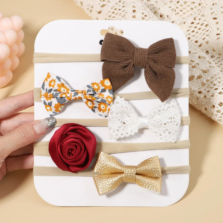 Floral Lace Bow Headband, product view 25
