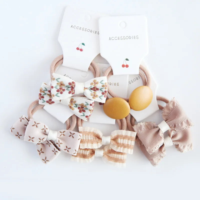 Petite Camille Plaid Hair Accessory Set