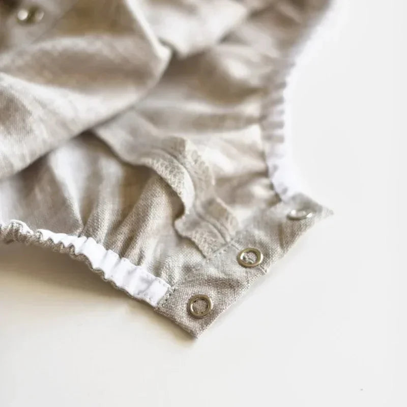 Traditional Cotton Baby Romper
