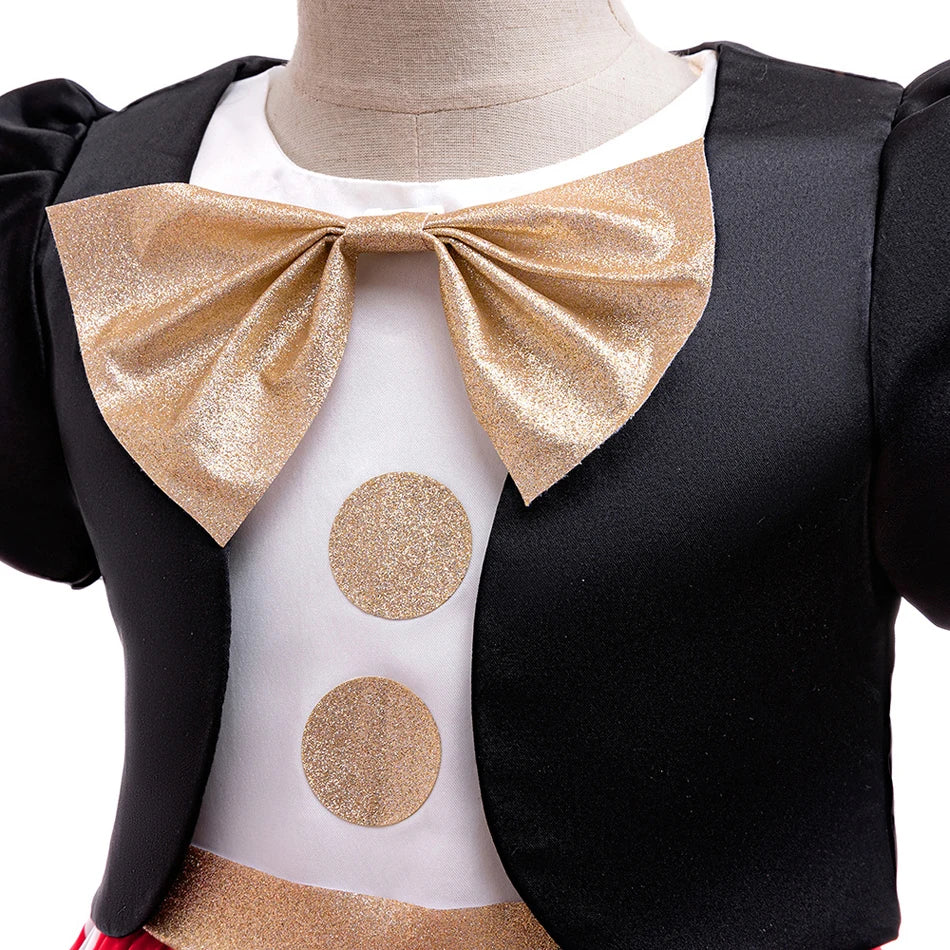 Perle de Giverny Polka Dot Bow Dress Costume