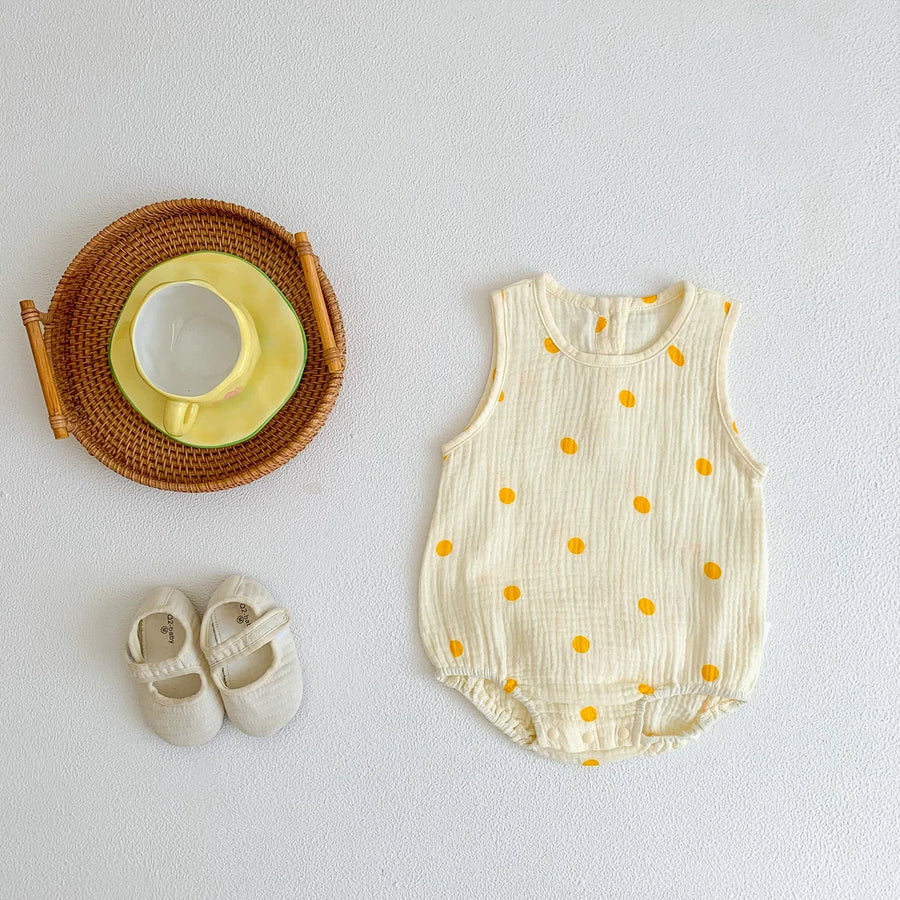 Wrinkle Cloth Sleeveless Bodysuit, product view 5