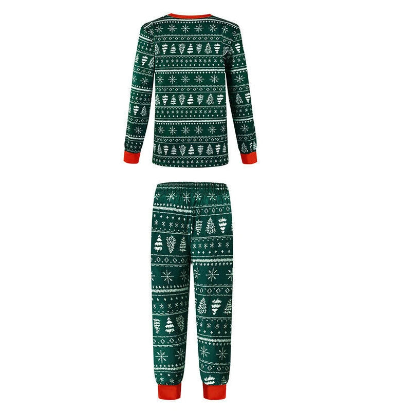 Pine Tree Fair Isle Family Christmas Pajamas