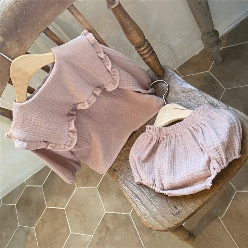 Harbor Day Cotton Bloomer Set