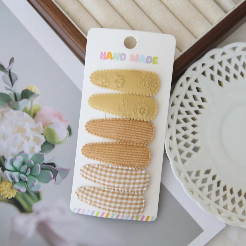 Floral Hair Clip Set, product view 4