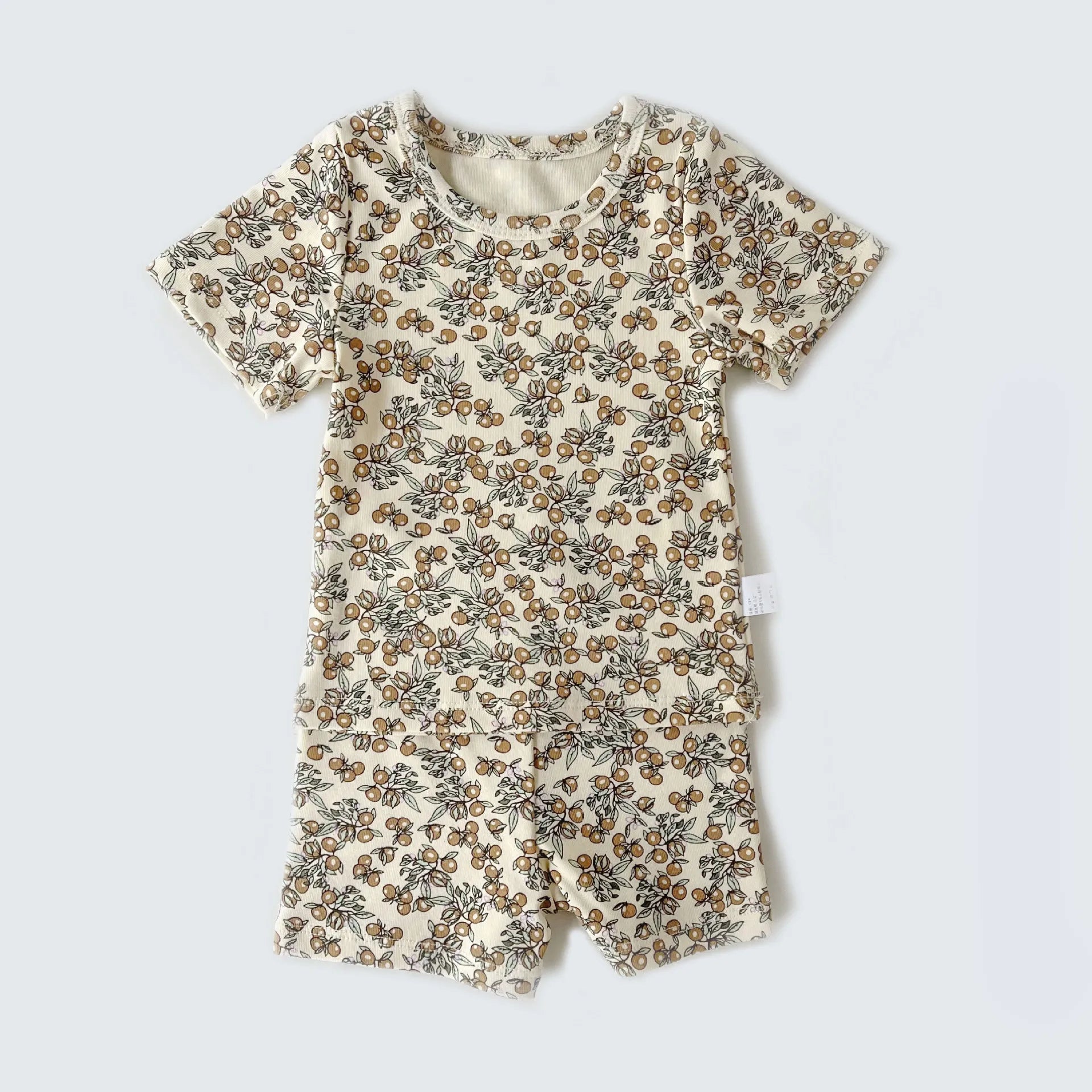 Floral Print T-Shirt and Shorts Set