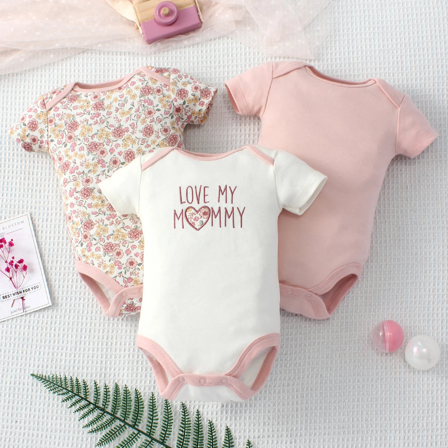 Girly Gentle Bodysuit Set (3-Pack), product view 14