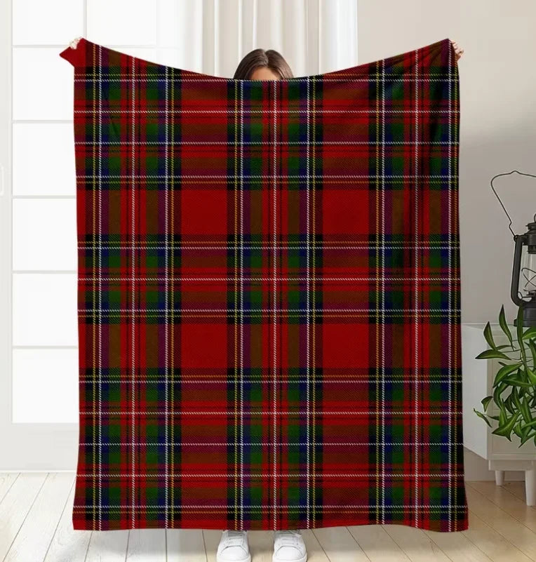 Classic Tartan Throw Blanket