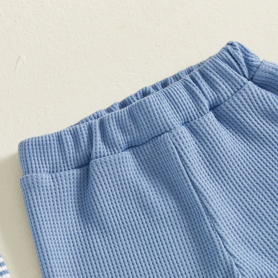 Striped & Solid Pants Set, product view 5
