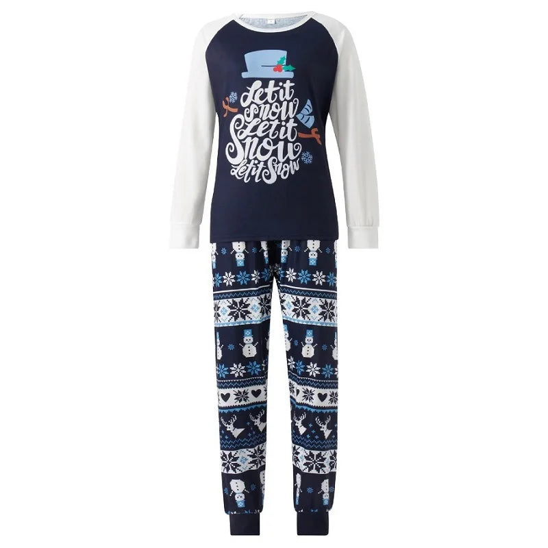 Snowman Fair Isle Family Christmas Pajamas