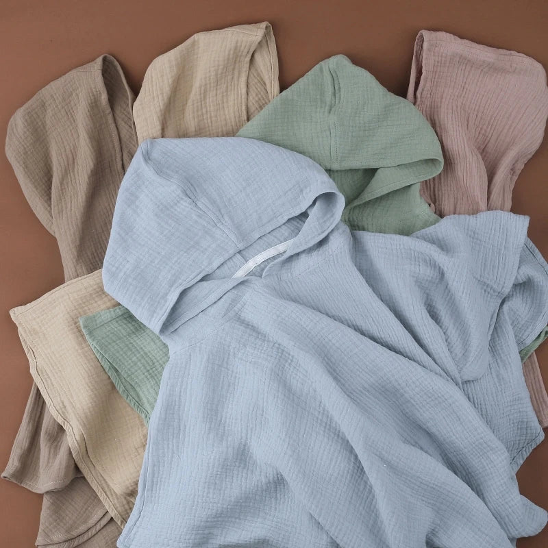 Pure Cotton Hooded Baby Towel