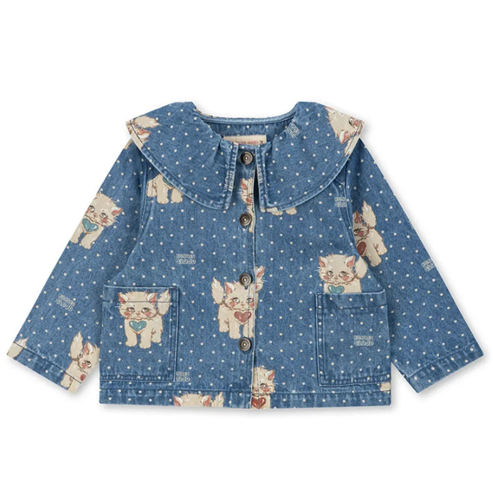 Petit Denim Marcel Bear Jacket – product view