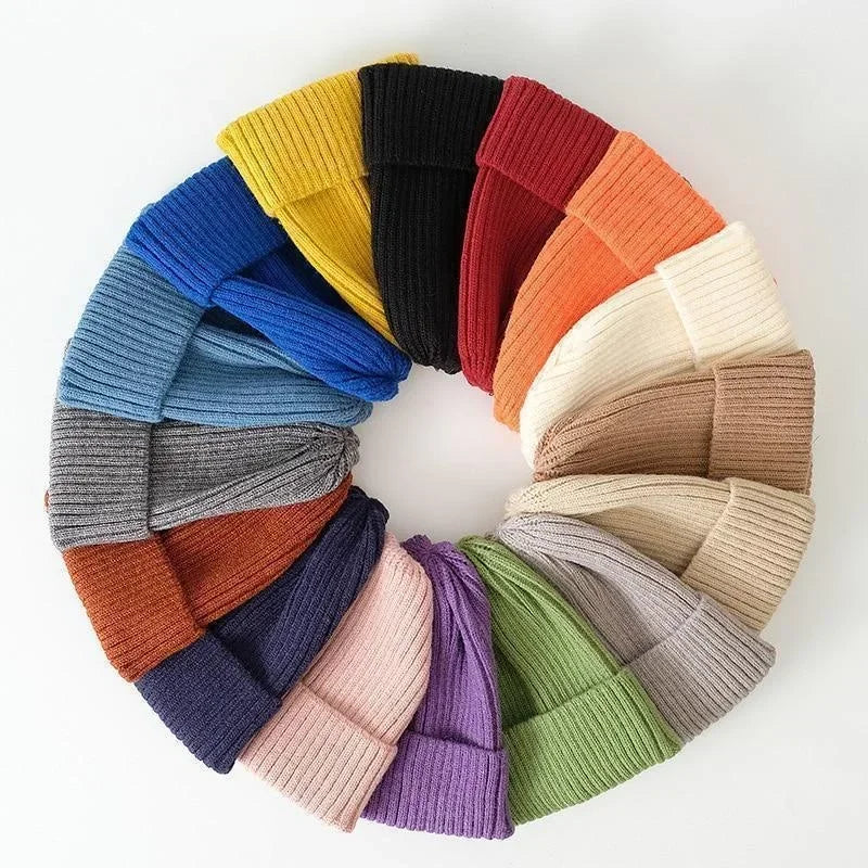 Classic Knit Beanie Hat, product view 2