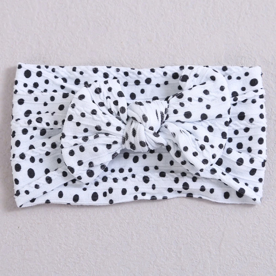 Bow Print Baby Headband Set, product view 34