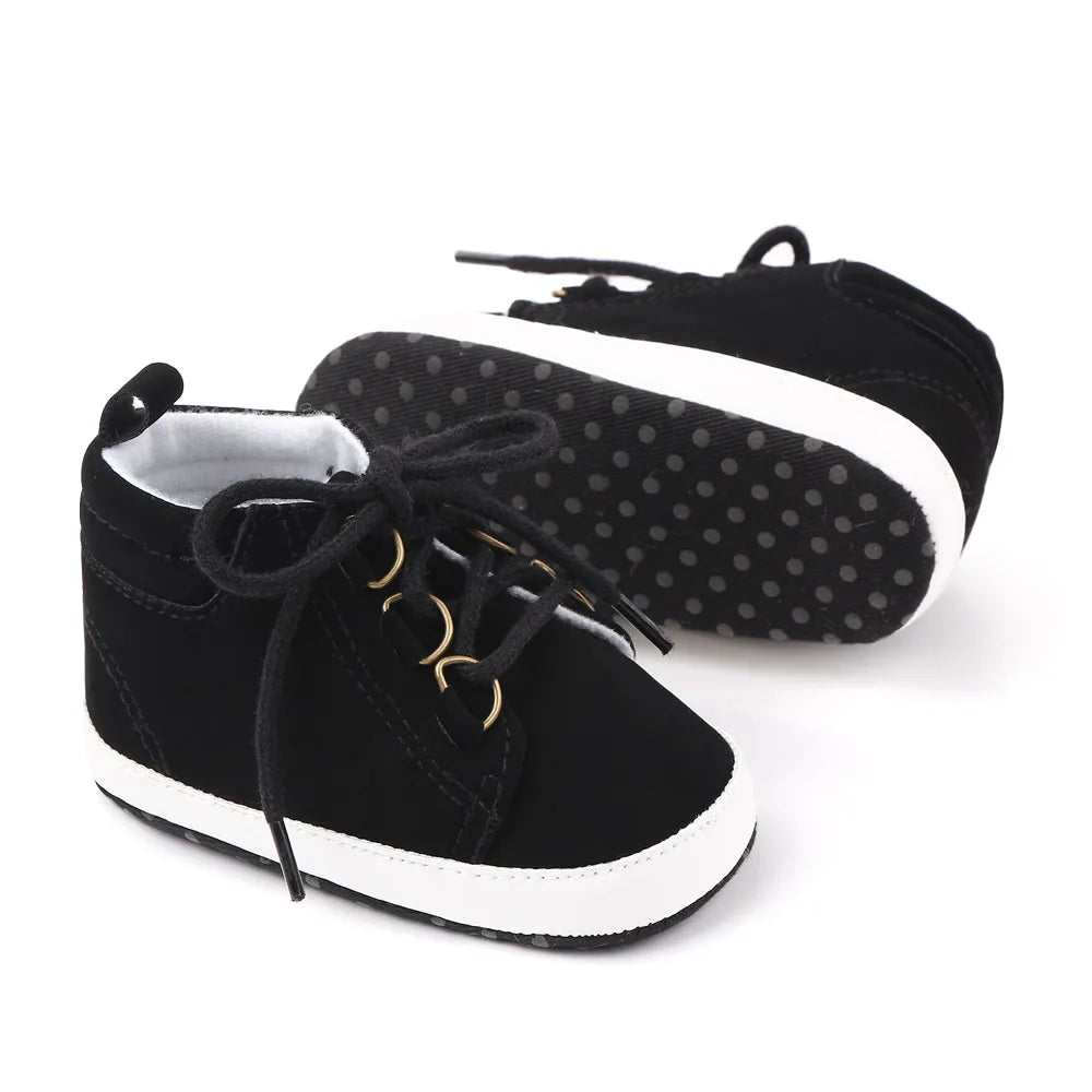Soft Cotton Baby Shoe Set