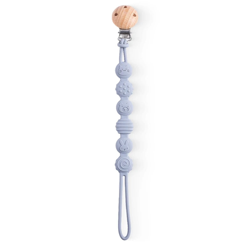 Beech Wood Pacifier Clip