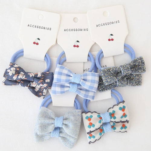 Floral Bow Hair Accessories Set, product view 2