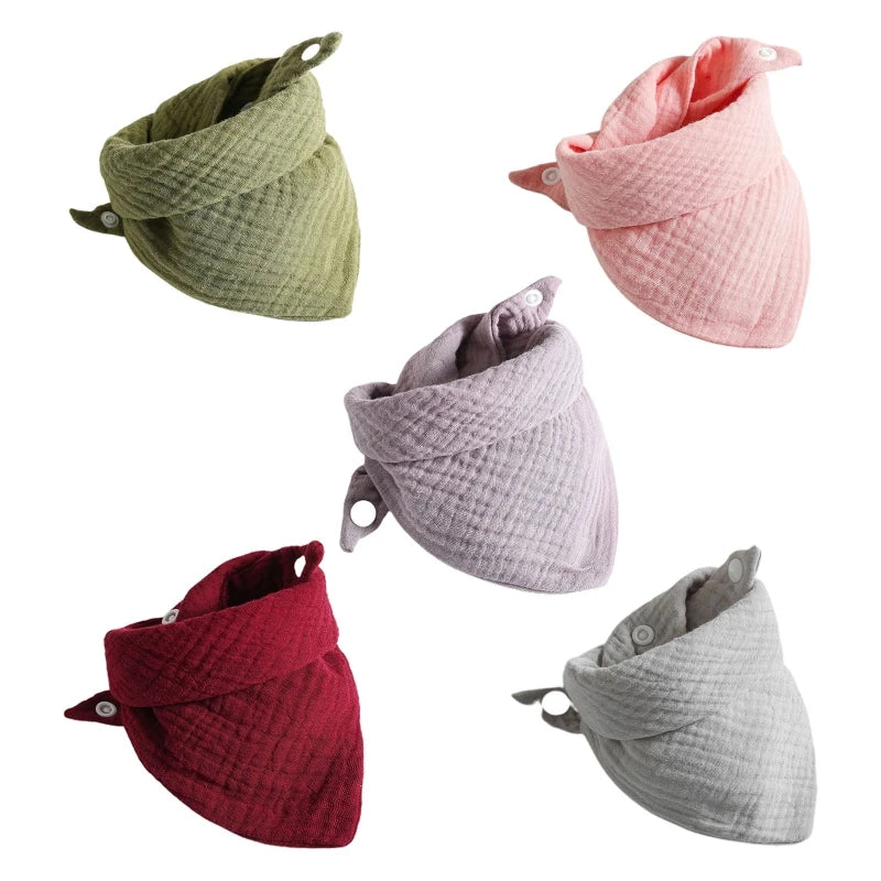 Cloud Muslin Bib Set, product view 12