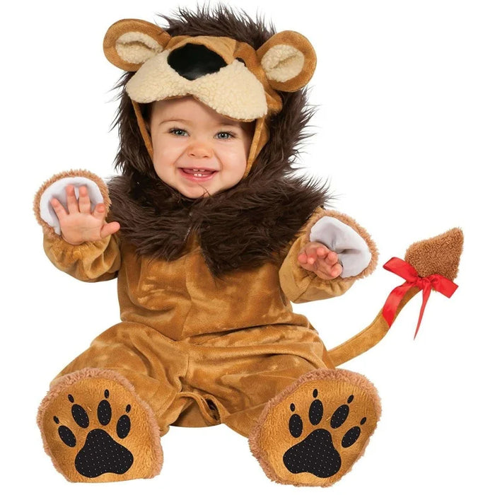 Brown Lion Jumpsuit Costume for Toddlers