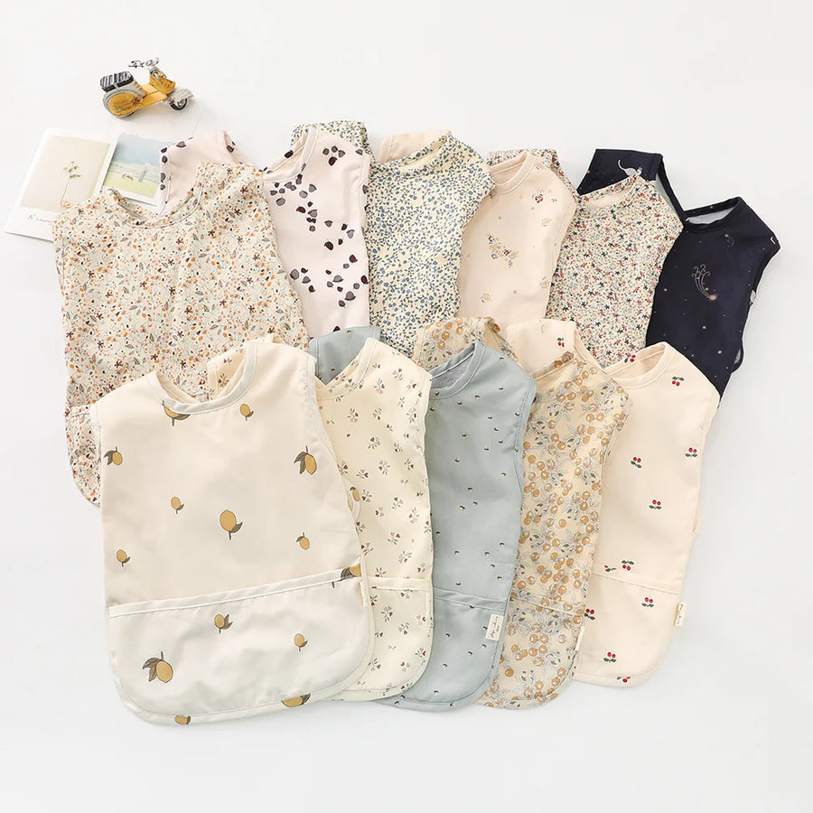 Floral Waterproof Baby Bib, product view 6