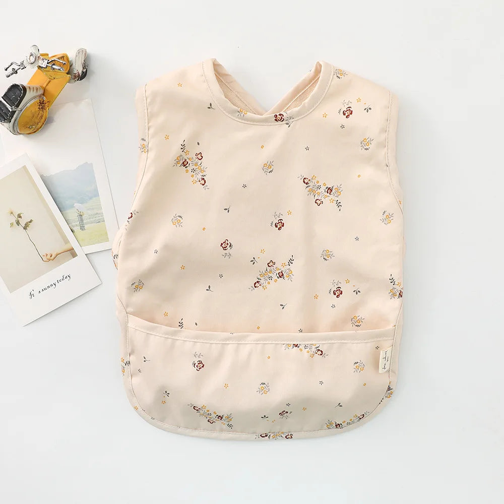 Floral Waterproof Baby Bib