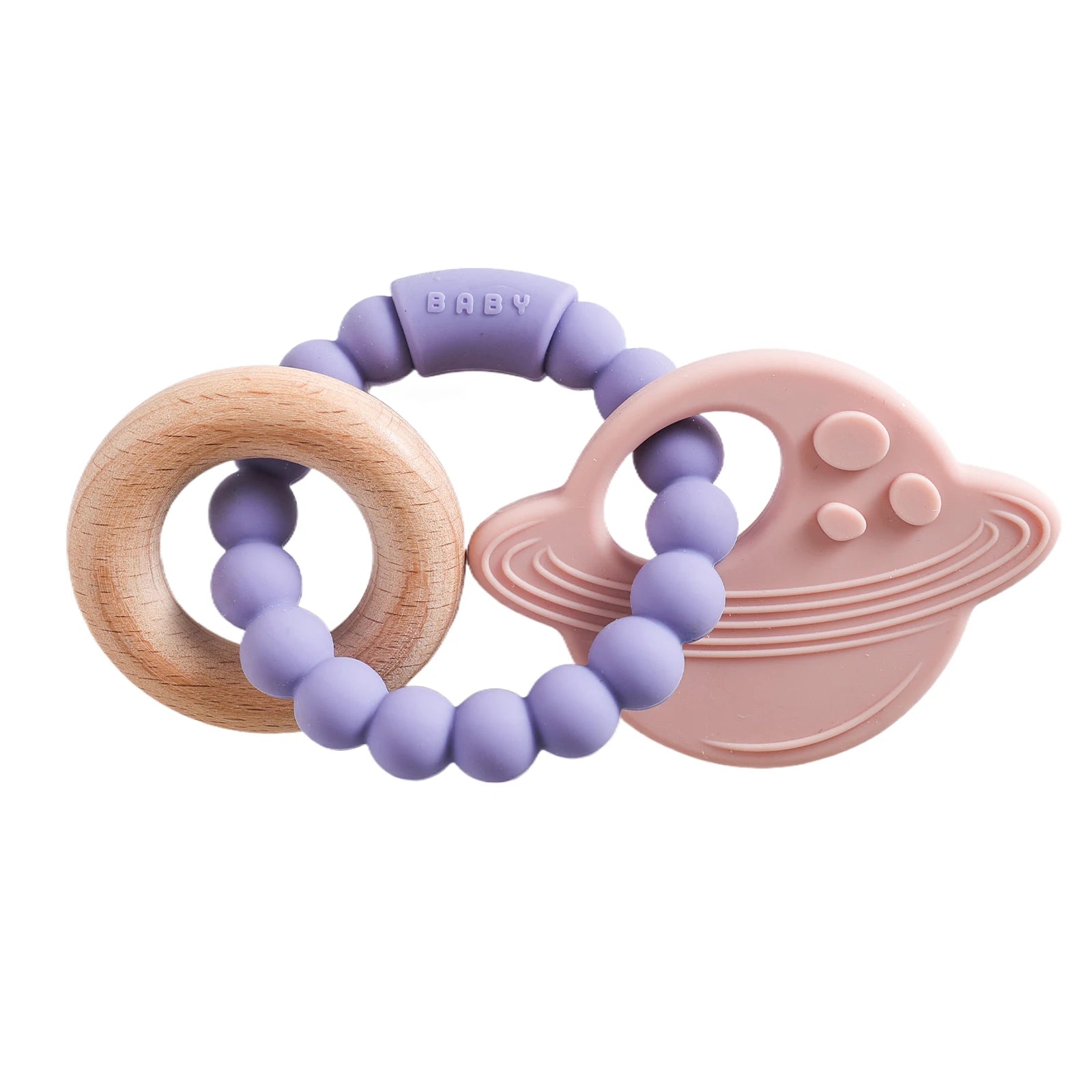 Silicone Planet Teether Bracelet, product view 26