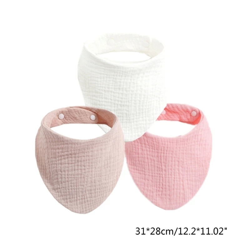 Cloud Muslin Bib Set, product view 7