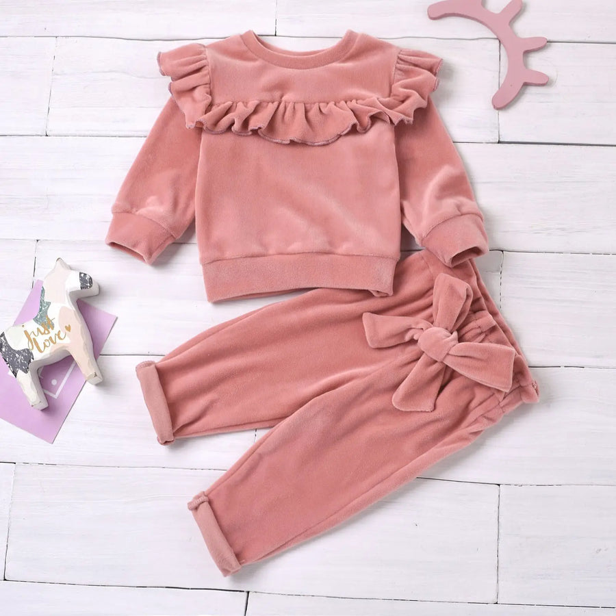 Soft Knit Pullover & Pants Set, product view 6