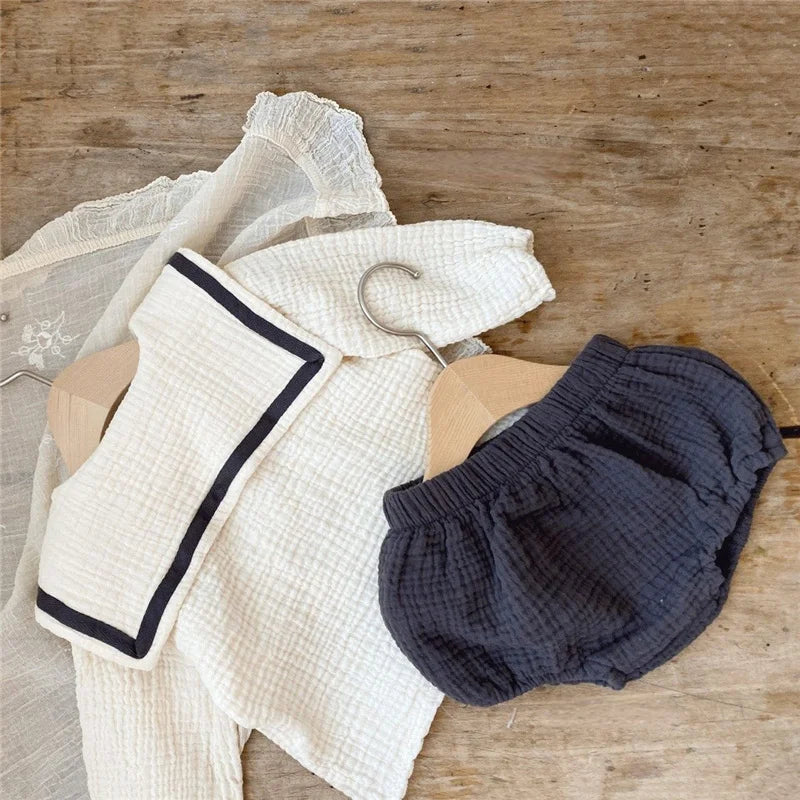 Harbor Day Cotton Bloomer Set