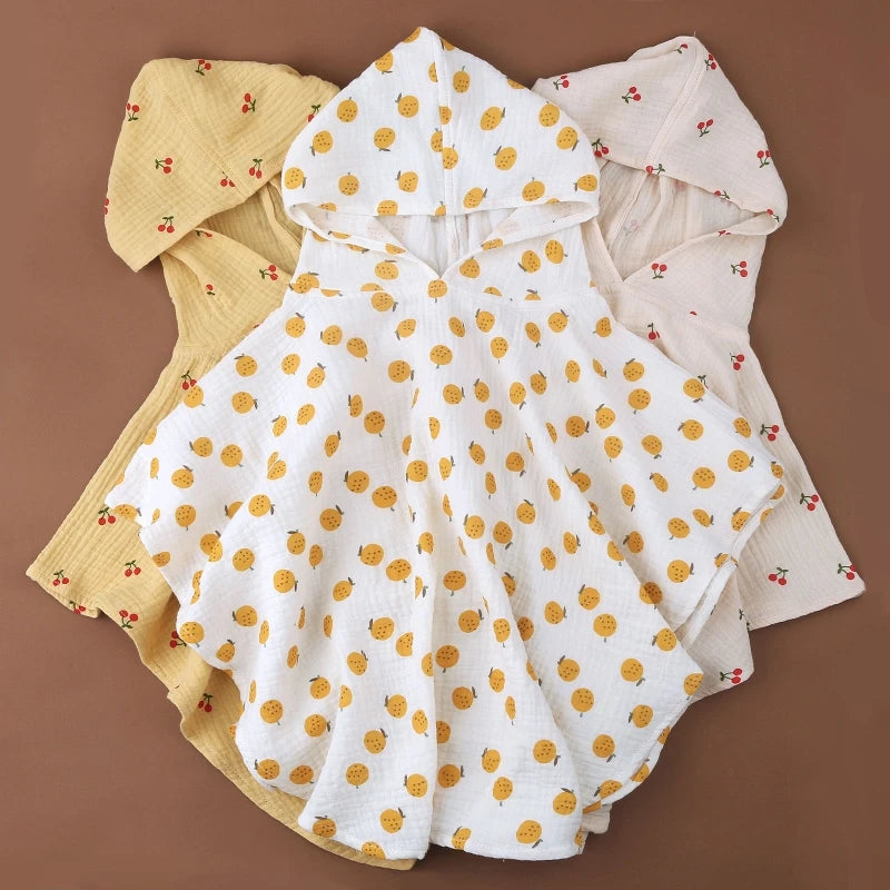 Pure Cotton Hooded Baby Towel, product view 5
