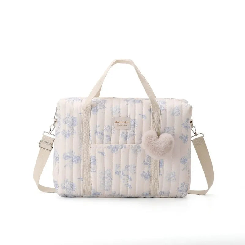 Floral Print Mommy Tote Bag, product view 5