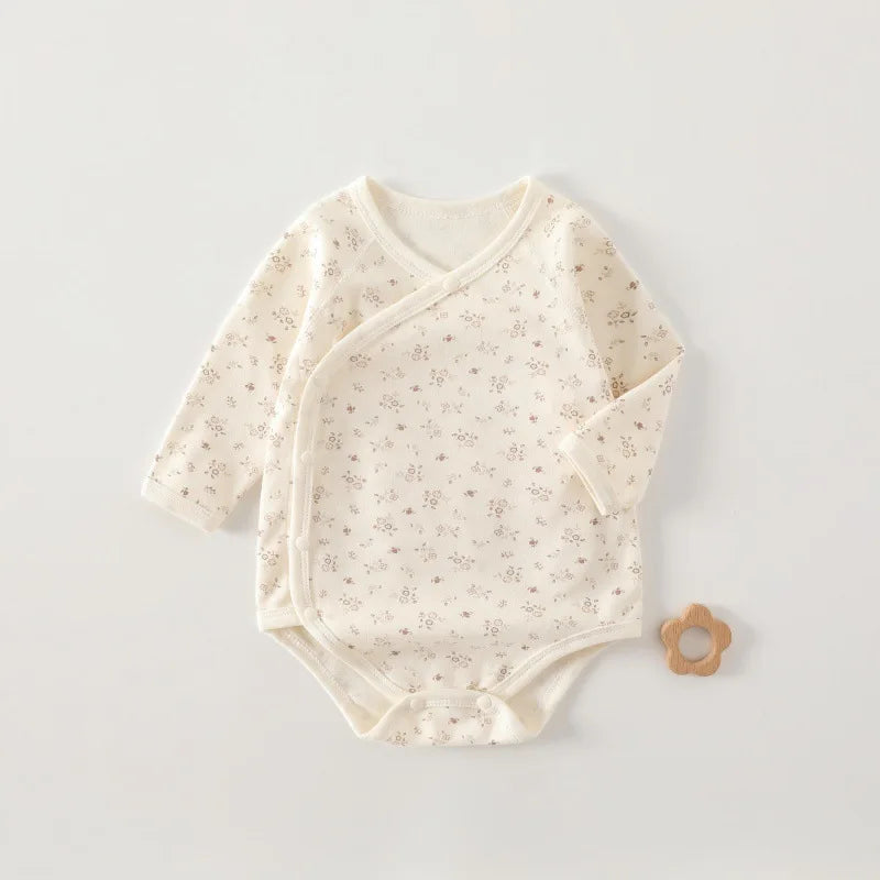 Soft Cotton Long Sleeve Bodysuit, product view 3