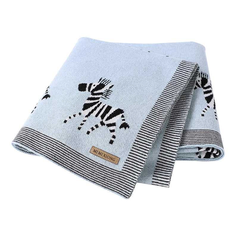 Cotton Knit Baby Blanket, product view 25