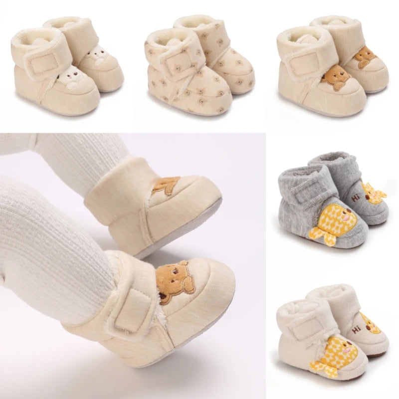 Soft Cartoon Baby First Walker Shoes