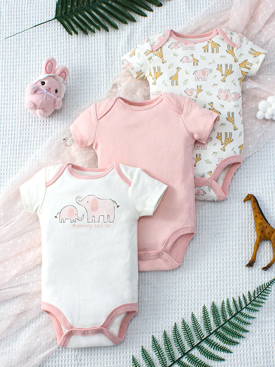 Girly Gentle Bodysuit Set (3-Pack), product view 17