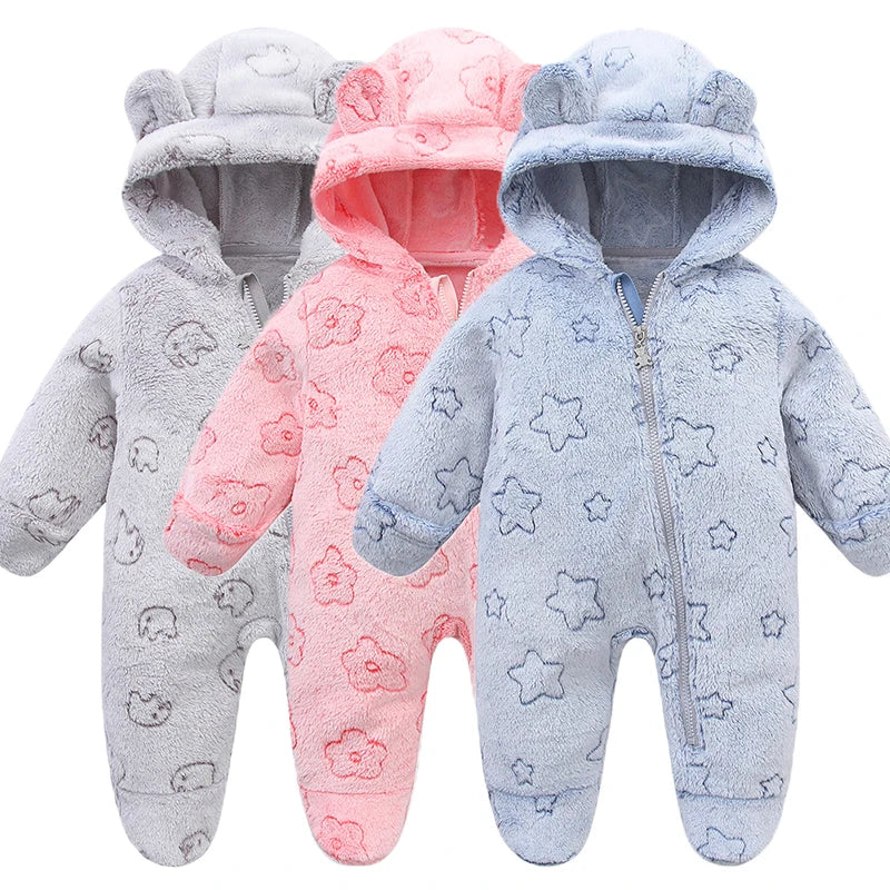 Storytime Hooded Romper for Babies