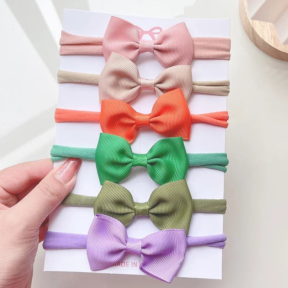 Classic Bow Headband Set