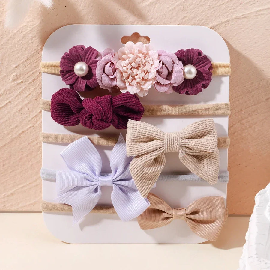 Floral Lace Bow Headband, product view 15