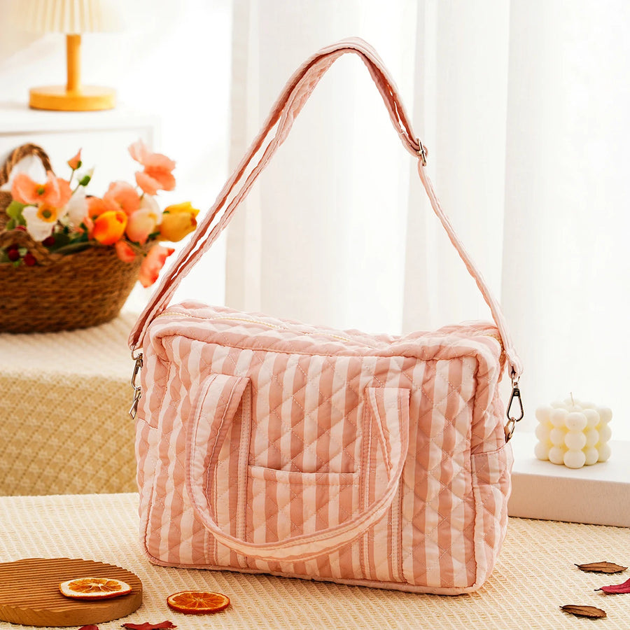 Quilted Multi-Functional Diaper Bag, product view 8